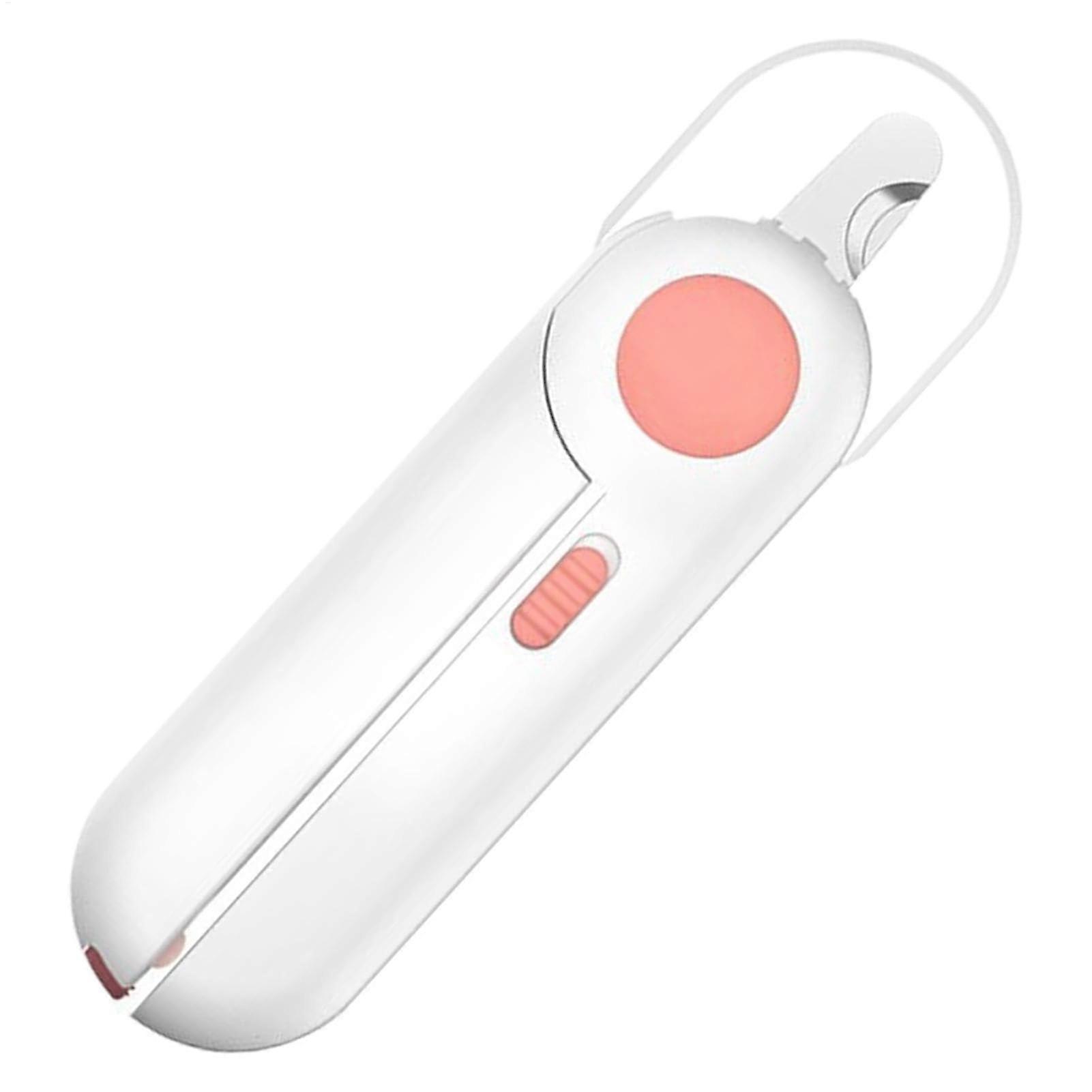 LED Dog Nail Clipper with LED Light  Pet Nail Trimmer Tool Pink