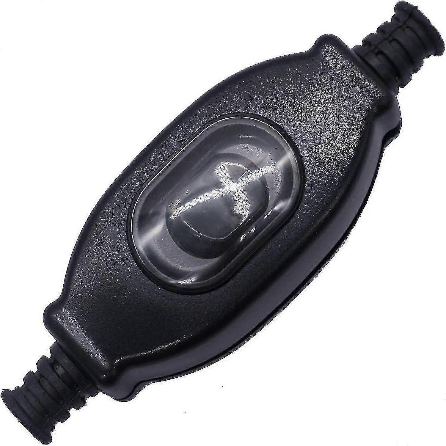 Waterproof Inline Cord Switch 3A 250V AC ON OFF Cord Lamp Rocker Switches For Various lighting Appliances power switches K-003-BK hwy