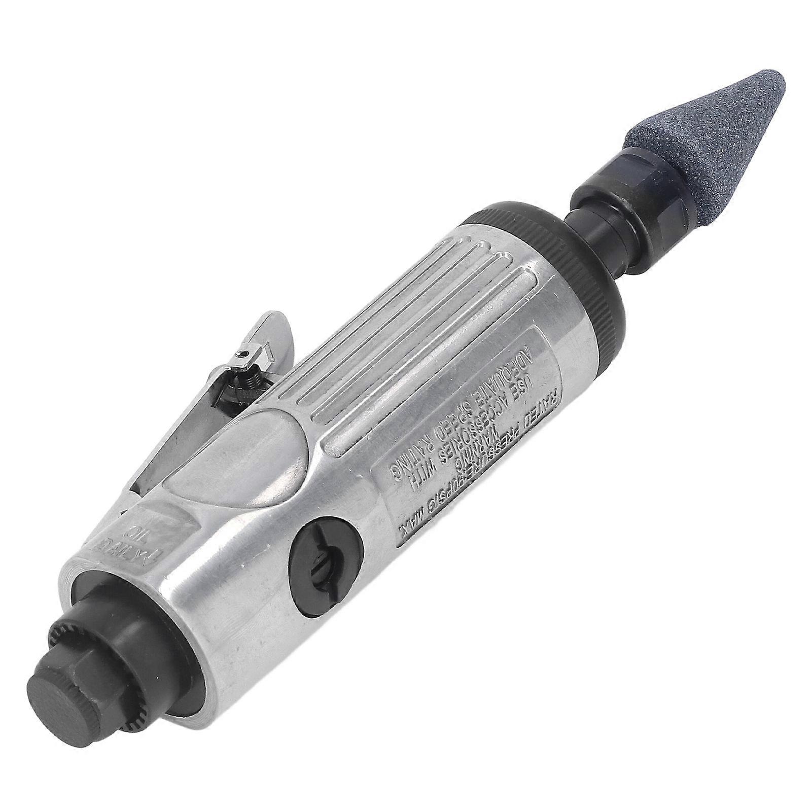 1/4 po Air Die Grinder Kit Portable Pneumatique Polisseuse Rectifieuse Poignée Droite 22000RPM