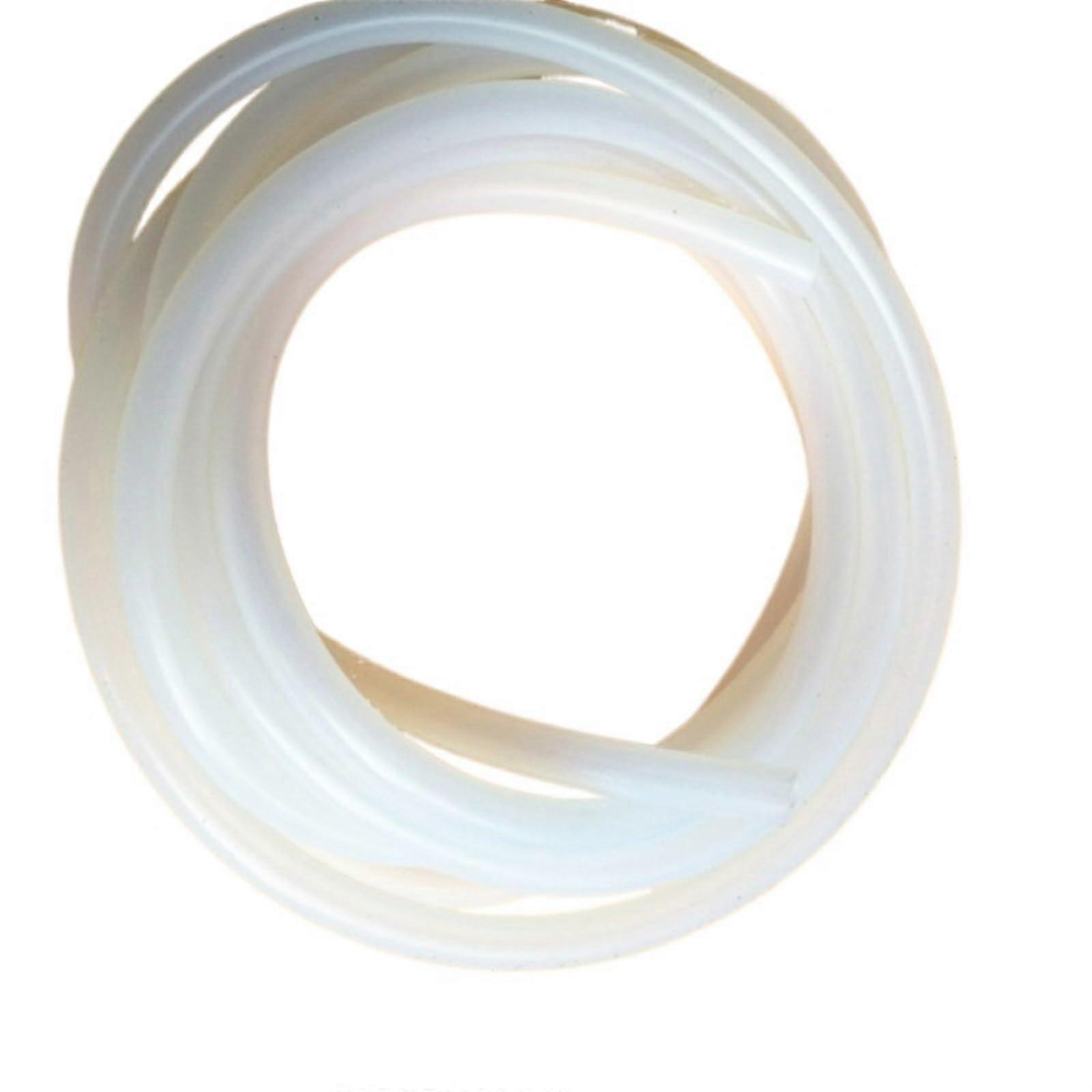 Drain Hose 5 Metre Silicone Hose, High Temperature Resistant, Super Soft, Good Seal, 8mm OD x 6mm ID for Water Pump and Steam Iron