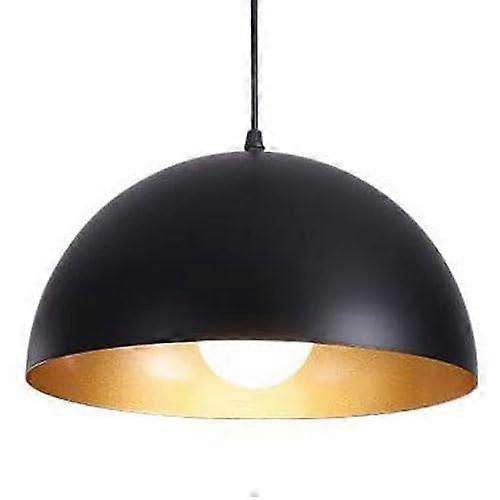 Customized Pendant Light with Pot Lid, E27 Single Head Lamp, Porch Bar Lighting 35cm