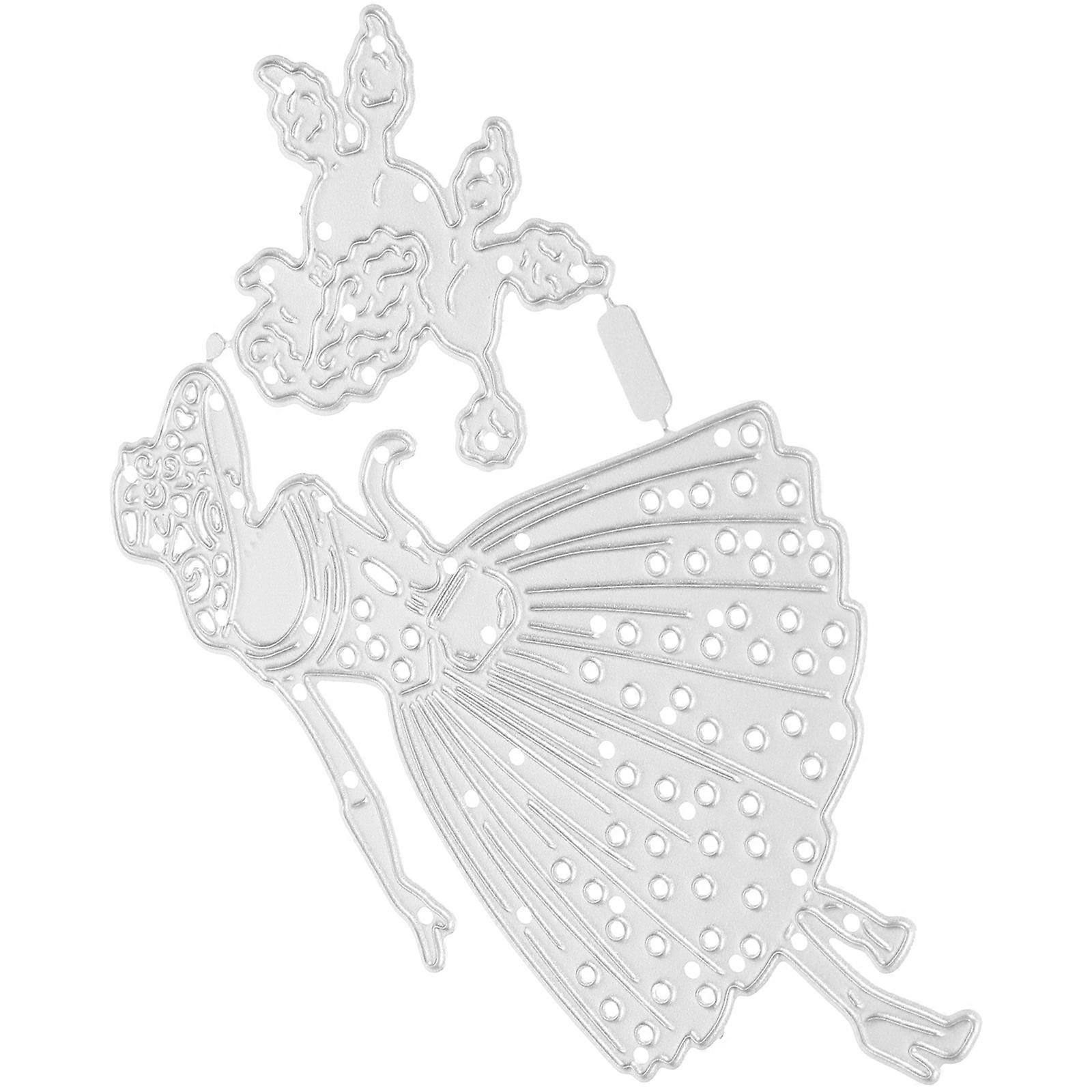 يموت سكرابوكينغ قالب معدني استنسل لقضاء العطلات صنع مستخدمي DIY تصميم بسيط عالي الكربون من الصلب 1 قطعة