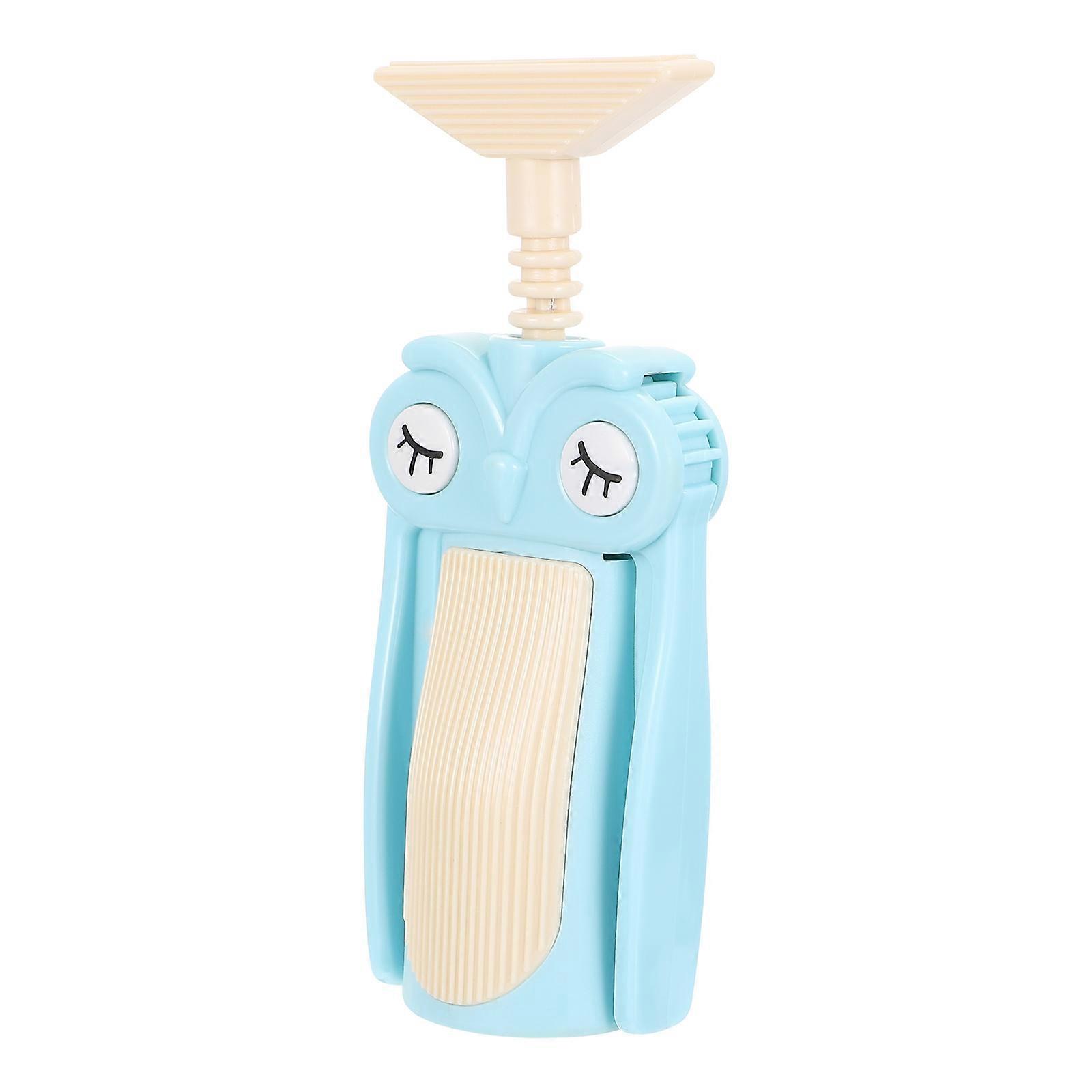 Blue ABS Wine Opener for Home Use Elegant Compact and Portable 3.5 inches