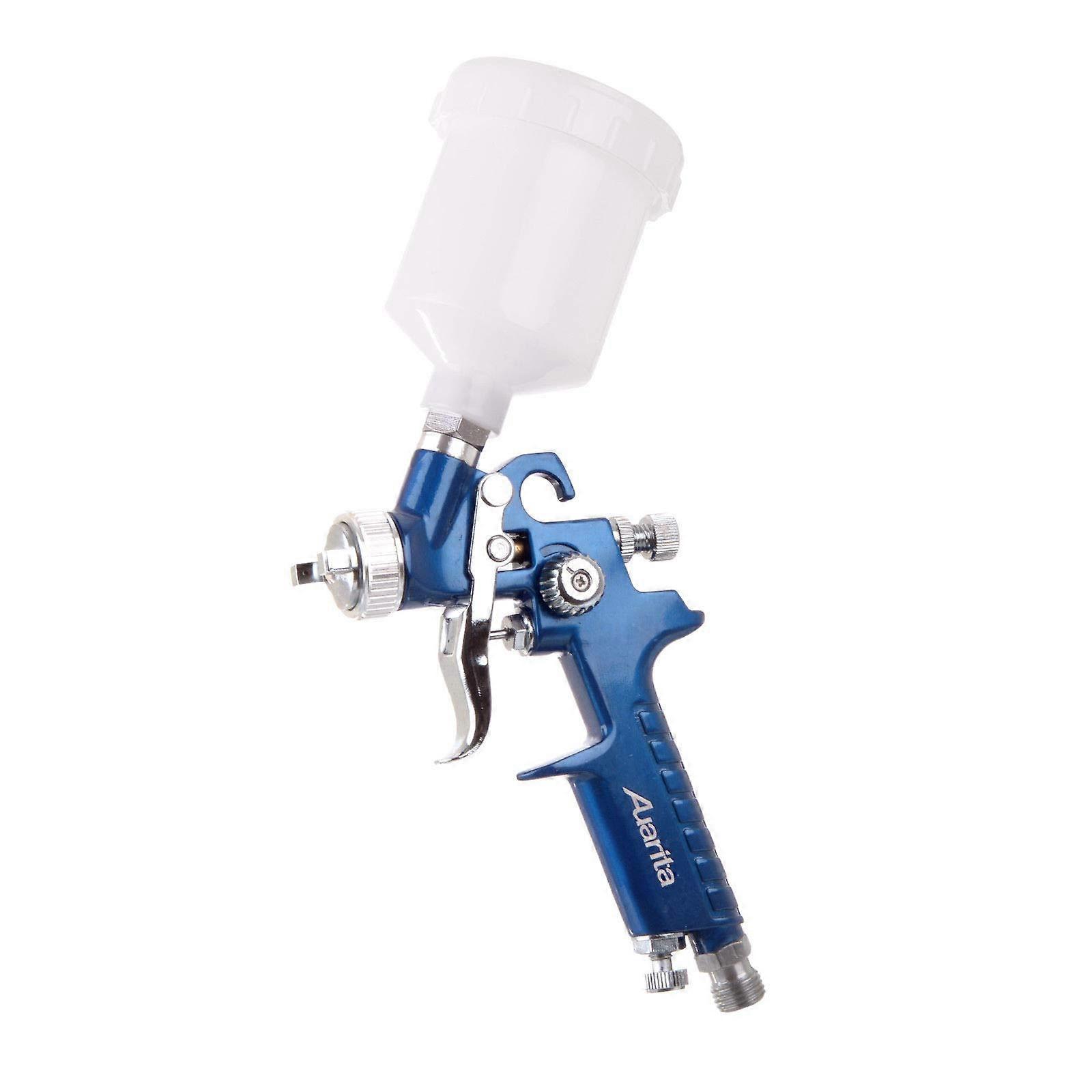 HVLP Mini Spray Gun H2000P 0.8 mm Nozzle 125 ml Capacity, Three Adjustment Modes