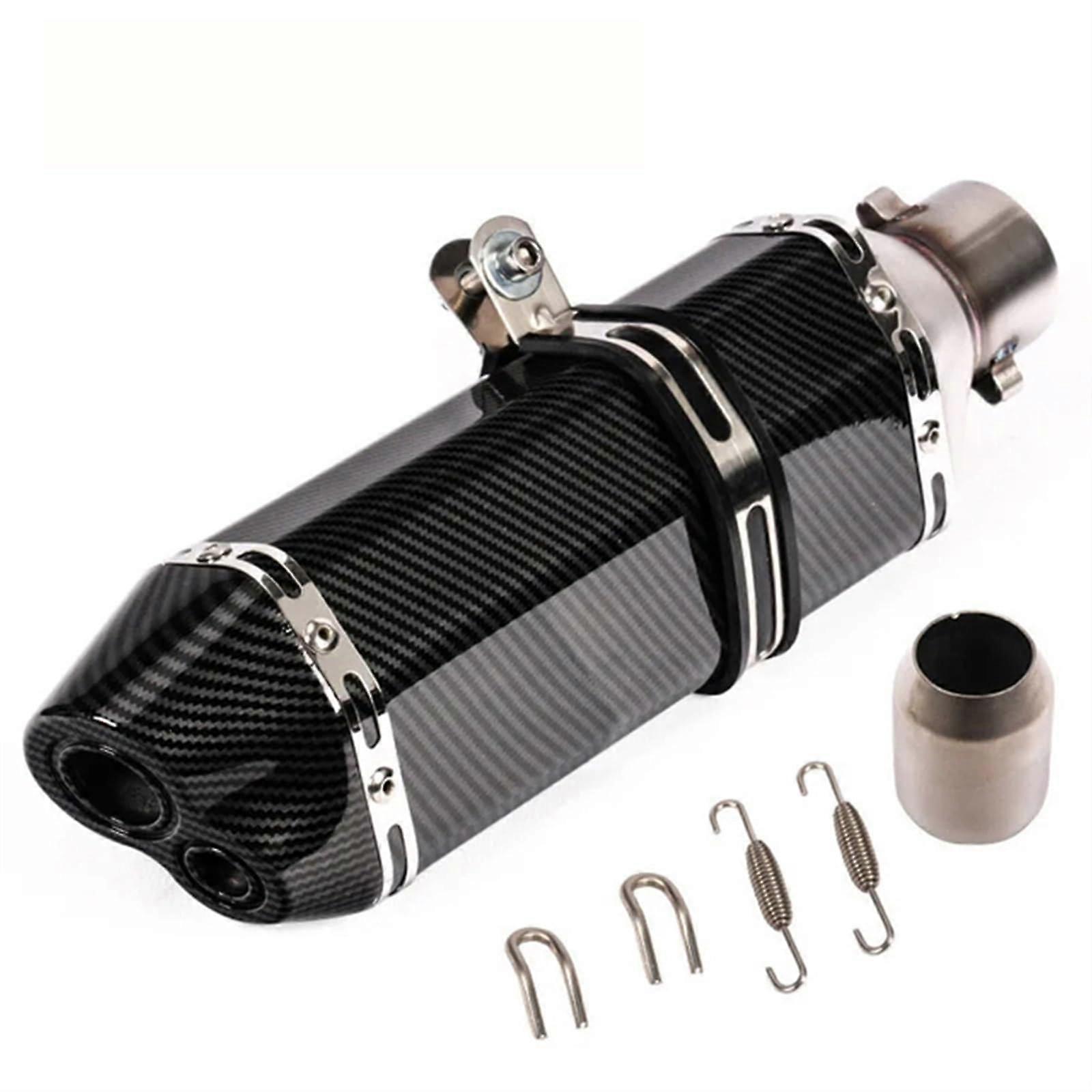 51Mm Universal Motorcycle Exhaust dB Killer Type E For Yamaha XJ6 MT07 MT09 MT03 With Sticker