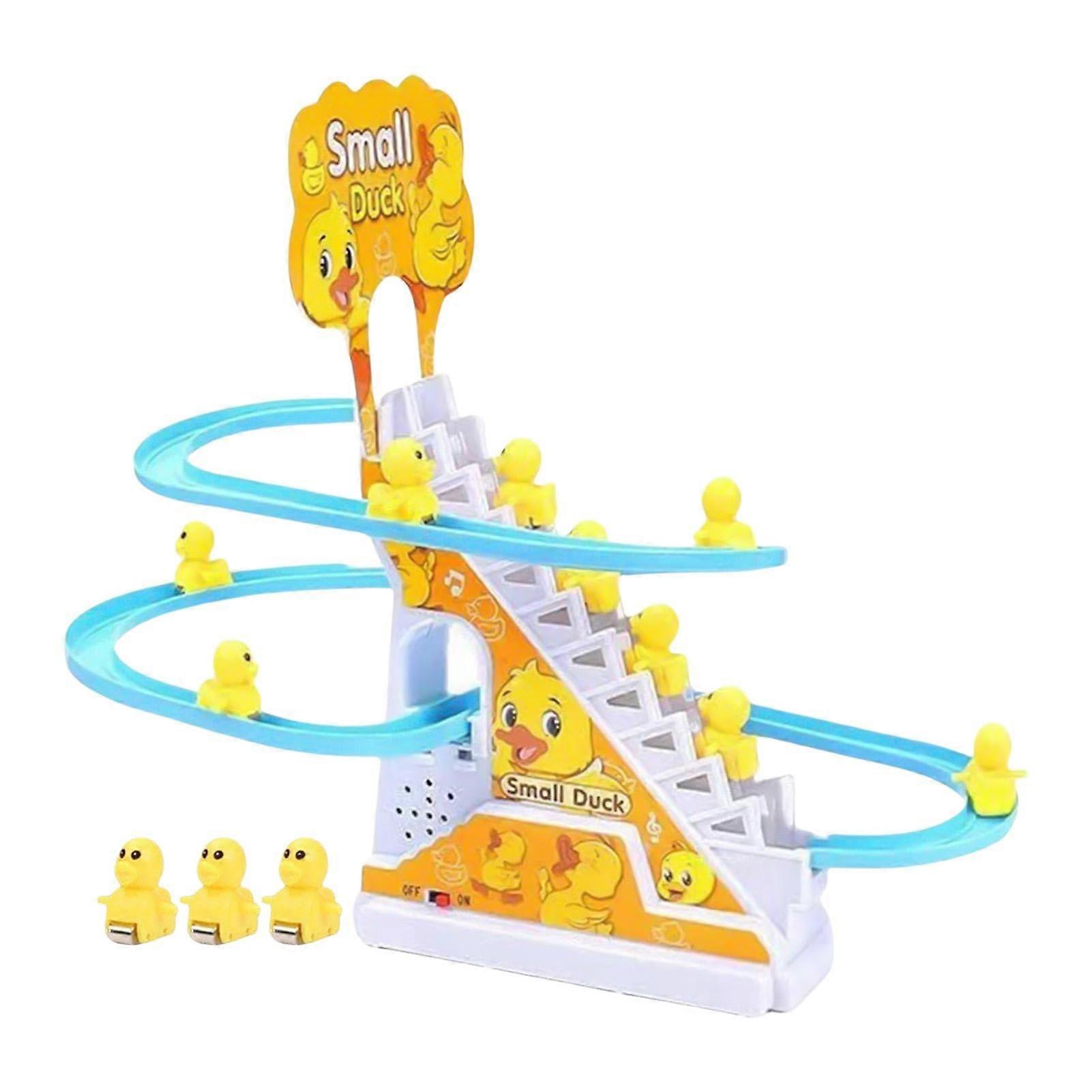Russian Mining Set – Duckshaped climbing staircase toy, Russian mountain railways