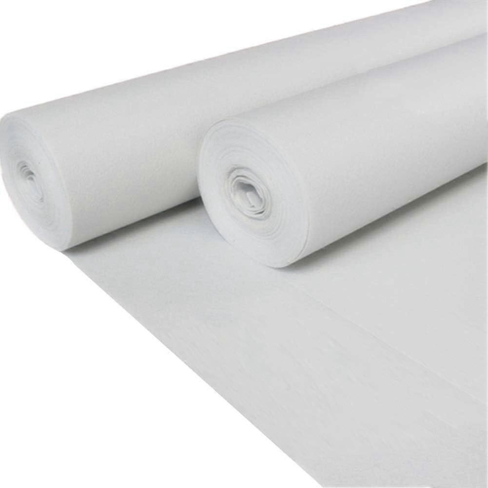 Lawn-Usable Wedding Aisle Runner White 1.2x50m Rectangular Disposable Polyester-Paper Carpet For Outdoor Ceremonies