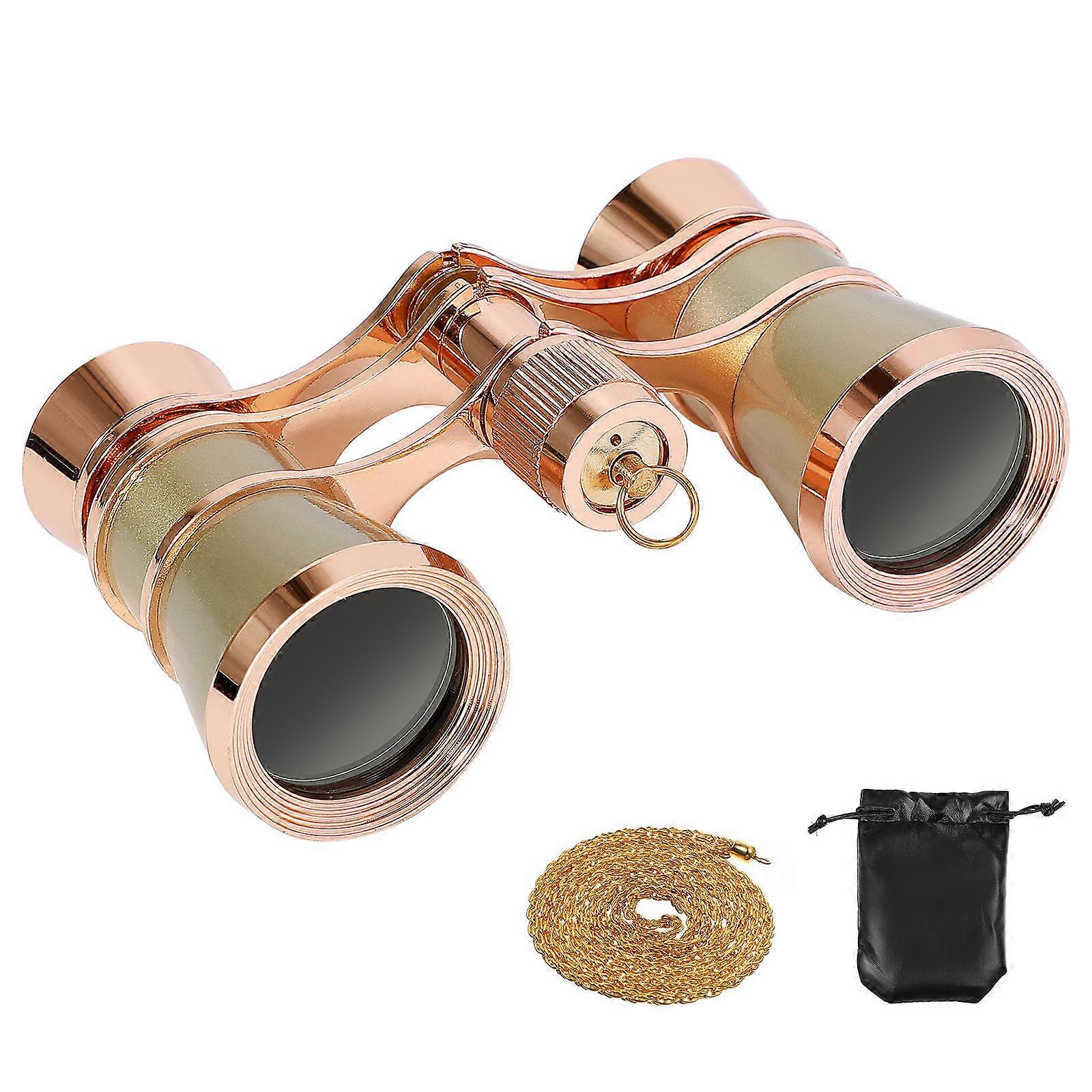 Travel Binoculars Handheld Telescope Mini For Star Gazing Astronomy 3x Magnification Wide Angle Portable 1Pack
