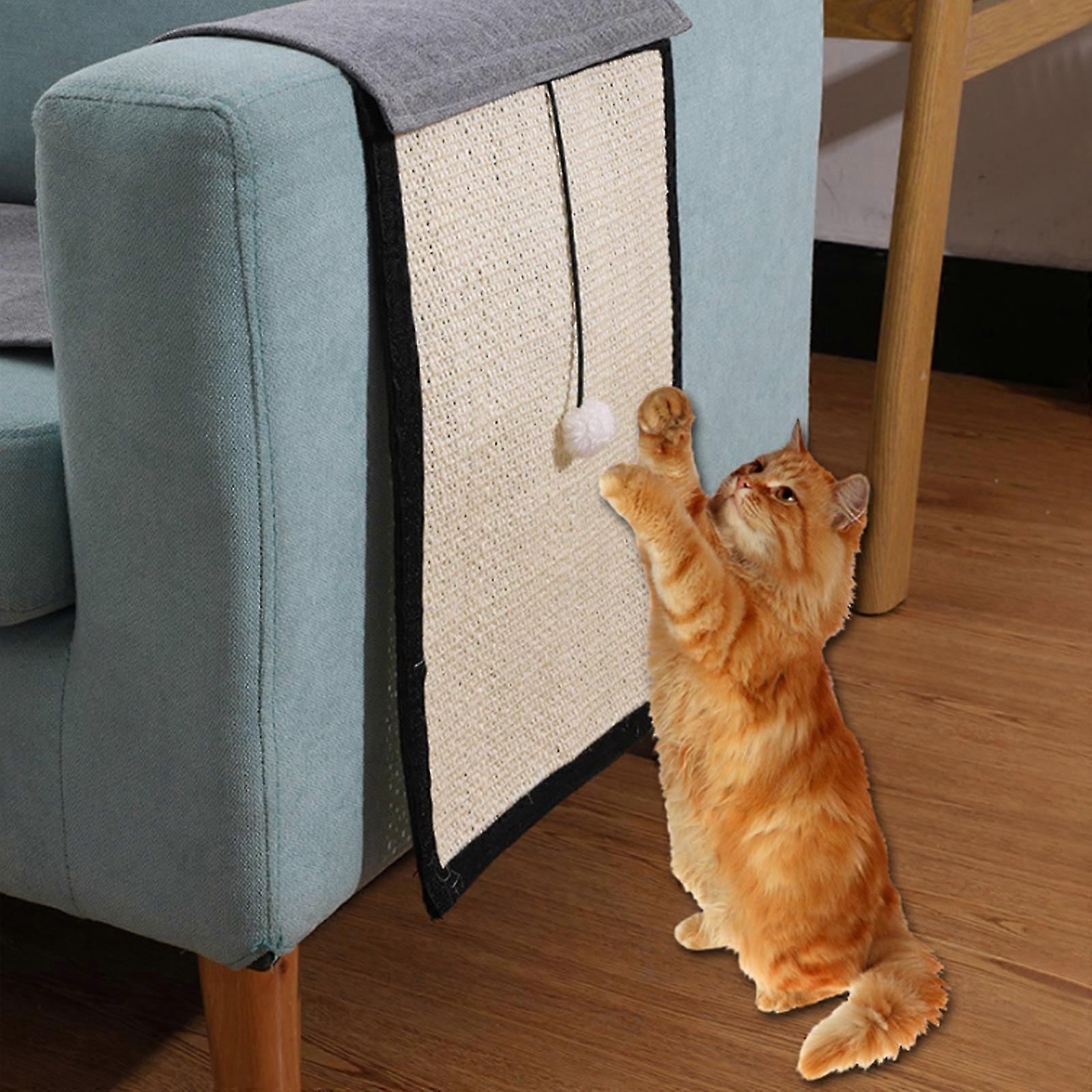 Klorematte, klorematte til katter, klorebrett i sisal, beskyttelsesmatte for sofaer i sisal