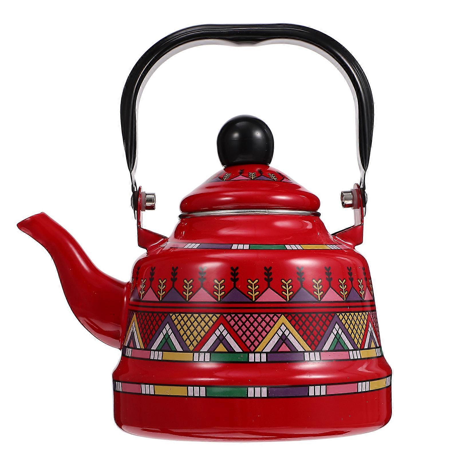 Enamel Tea Home Use Anti-Scalding Handle 1Pack
