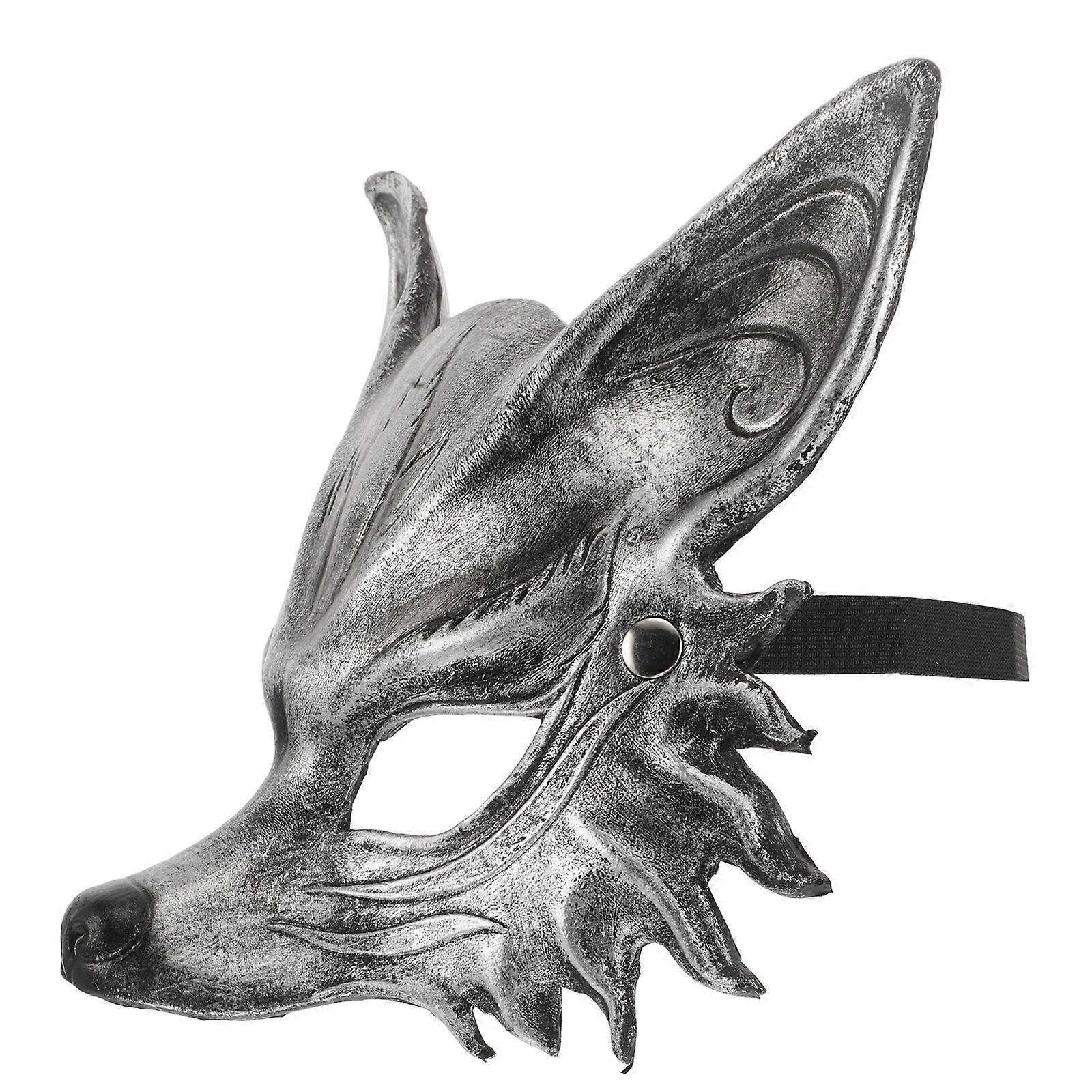 Cosplay Fox Mask Eyecatching Accessory Cosplay Events Lightweight 1Pcs