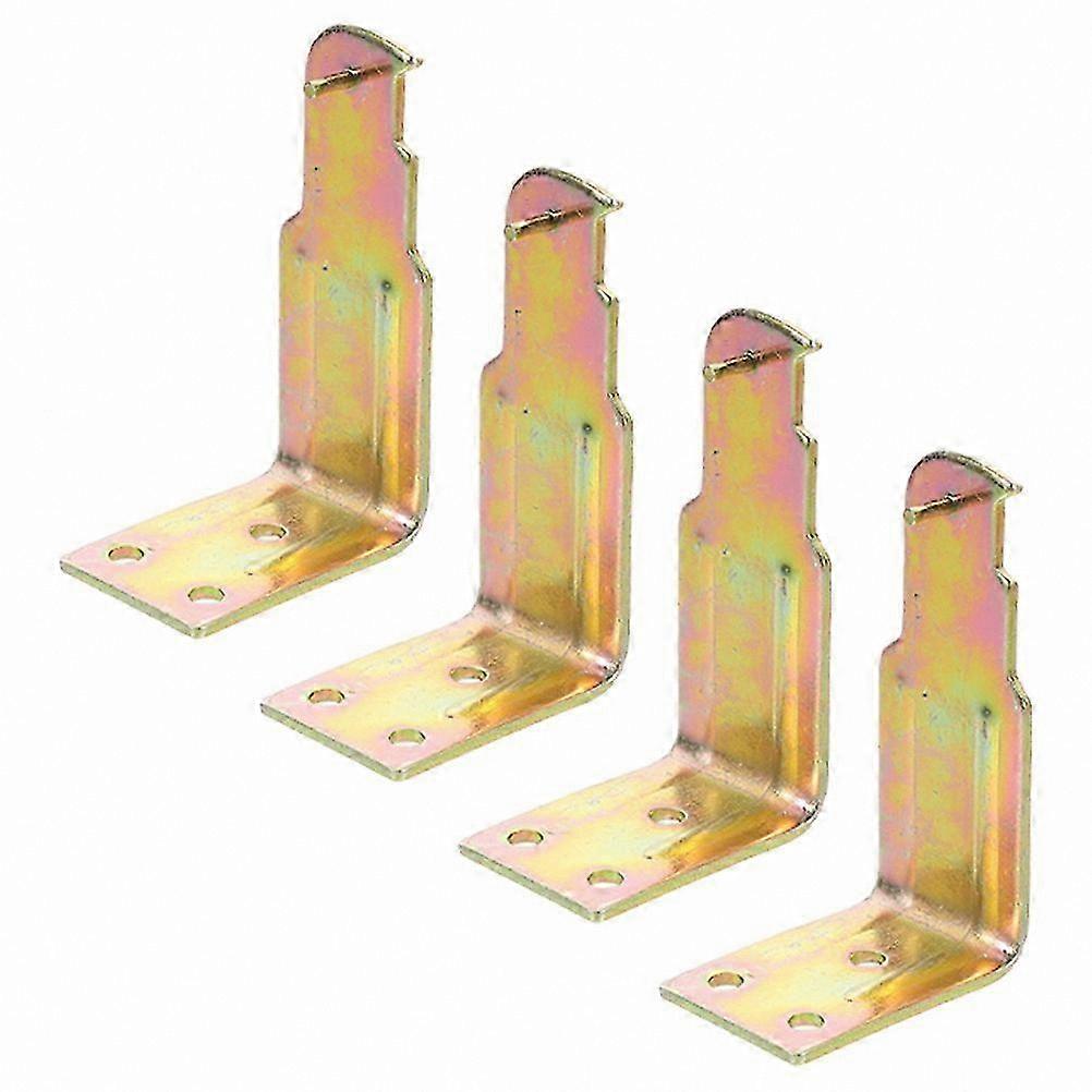 4-Pack Wall Mount Brackets for Fire Extinguishers, Durable Holder for Easy Access and Secure Storage