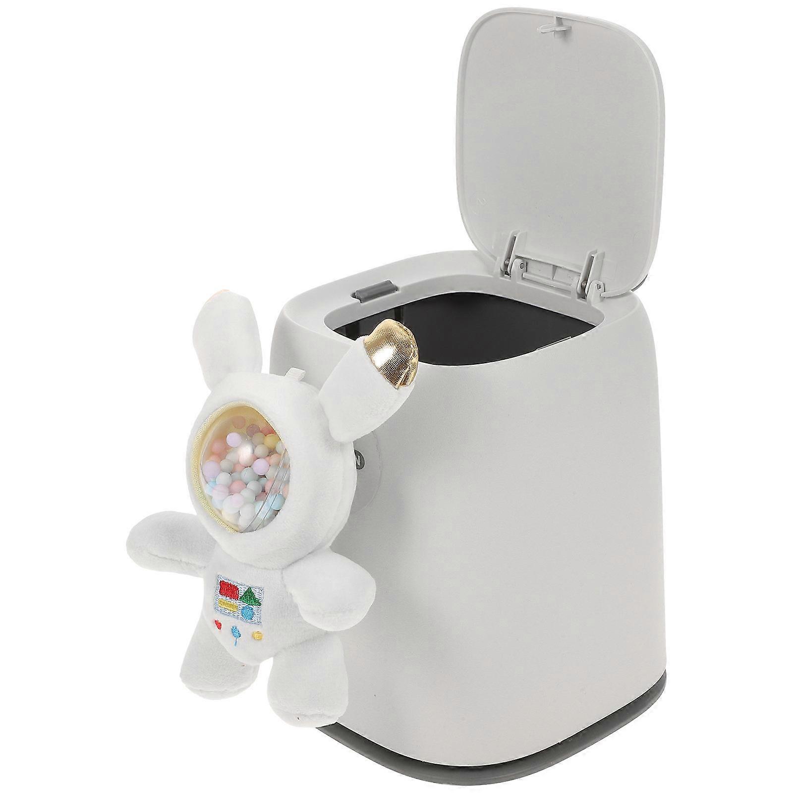 Hanging Car Rubbish Bin PP Material Portable Garbage Storage for Home Use 1Pcs