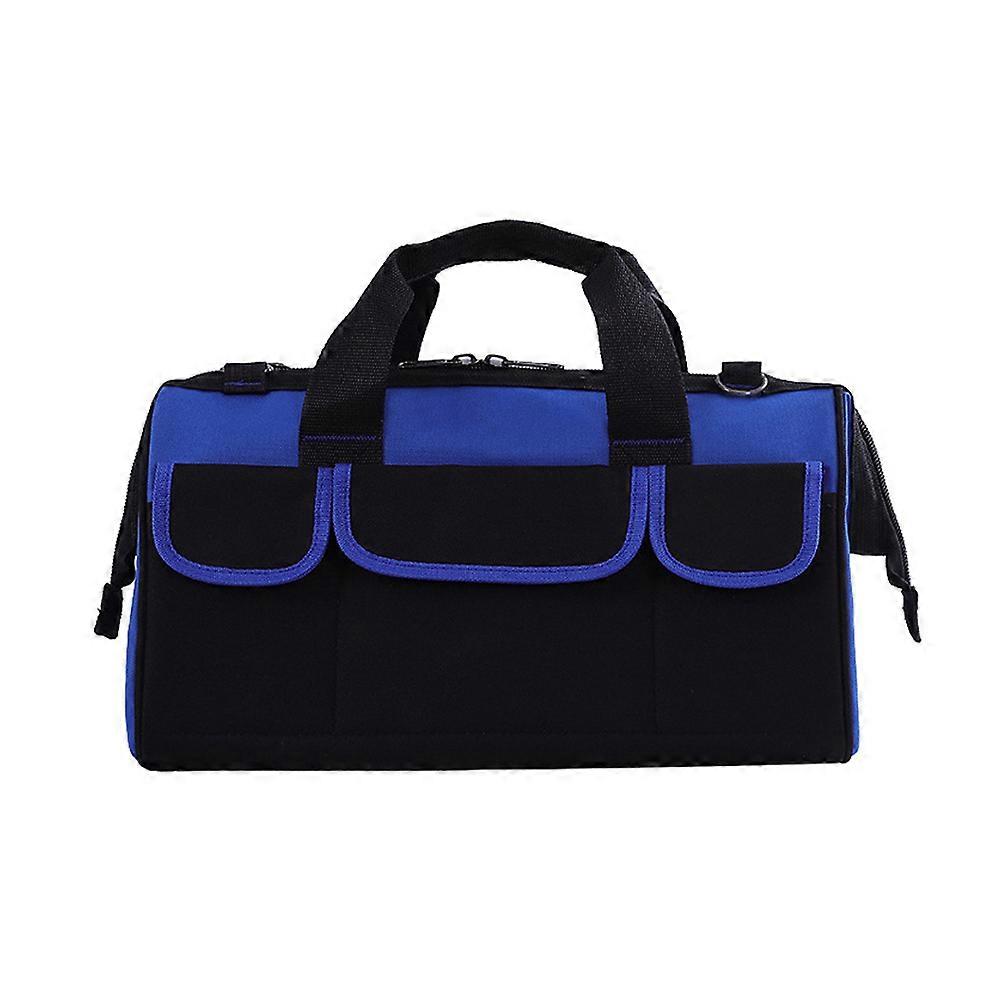 Multifunction Tool Bag Durable 17 Inches Oxford Cloth Tools Bag For Diy Enthusiasts Carrying 1Set