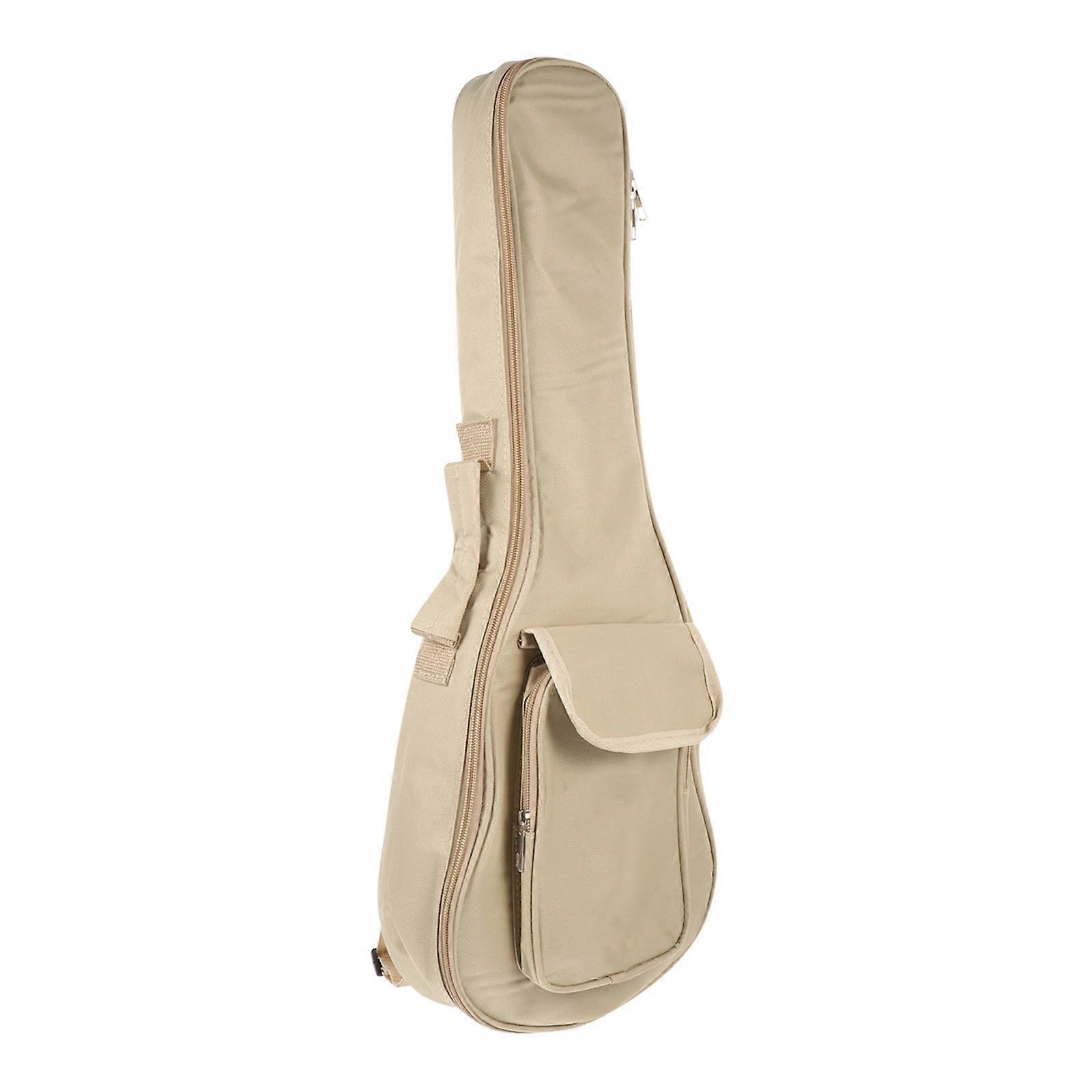 Durable Ukulele Case Bag With Pocket Zipper Portable Design Suitable For Various Instruments Padded Backpack
