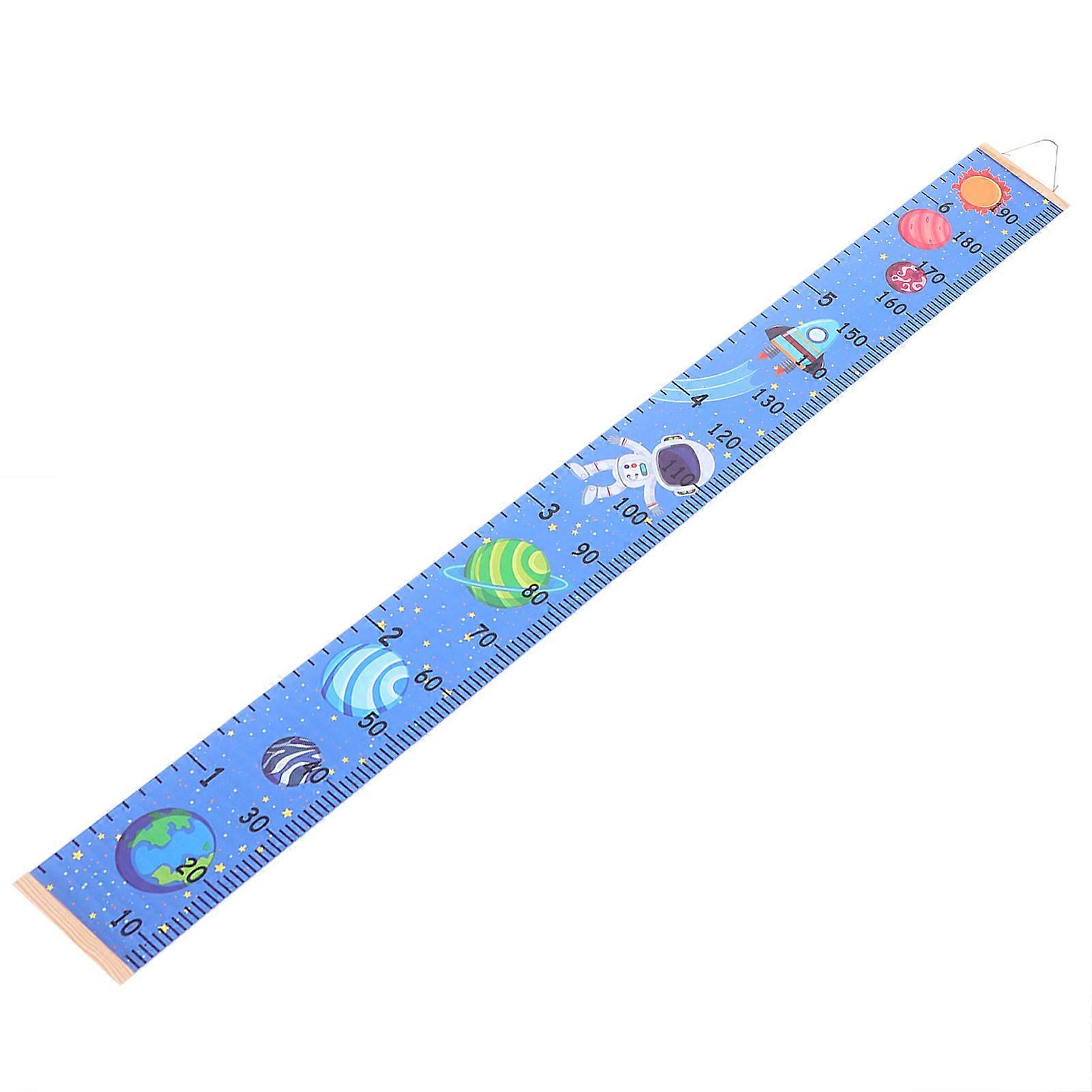 Durable 1pc Height Measuring Tape with Easy Install Hanging Design for Nursery and Bedroom Growth Chart Decor