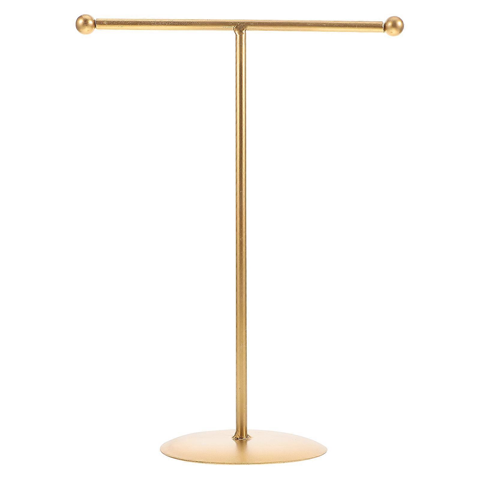 Jewelry Display Rack Keyring Display Stand Iron Material For Necklaces Vanity 1Set