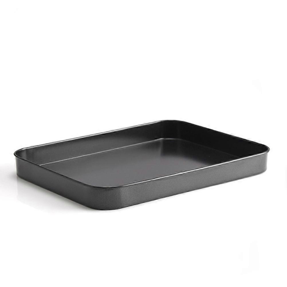 Ugnssäker Bakform Non-Stick Kolstål Kakkex 26 x 18,5 x 2,6 cm Svart Greaseproof 1Set