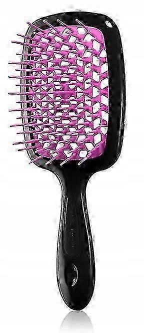 Janeke Superbrush Hårfiltre Børste Sort Rosa