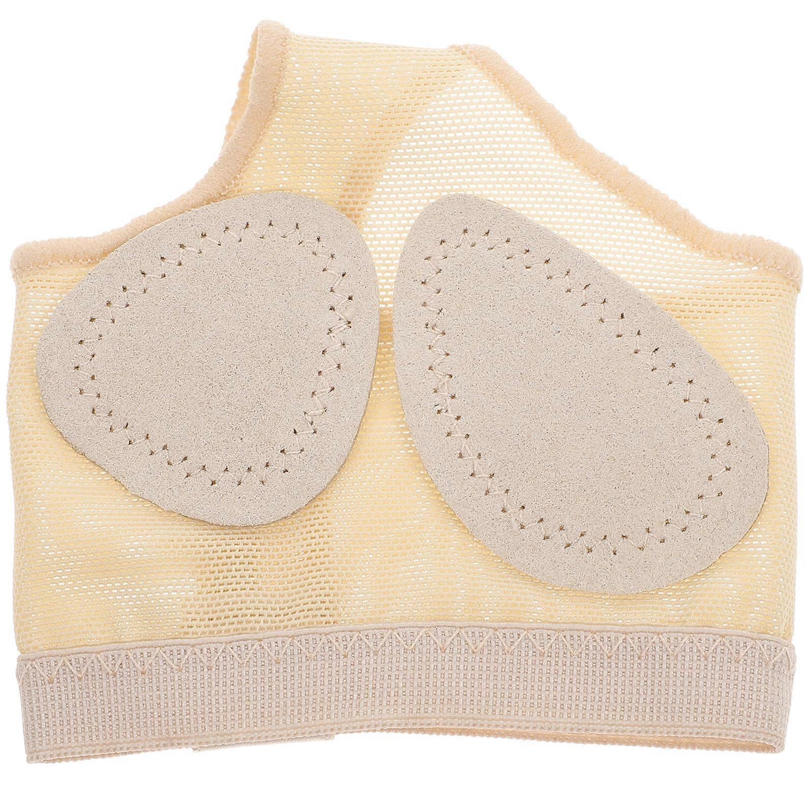 Forefoot Cushion Pad For Relief Size L Nude Color Suitable For Walking Running Dancing Practice 1Pack