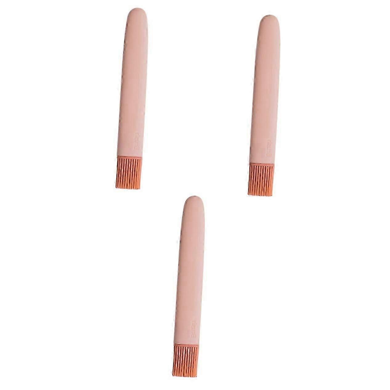 3-Pack Silicone BBQ Sauce Brushes - Multi-Use for Grilling, Roasting & Pancakes