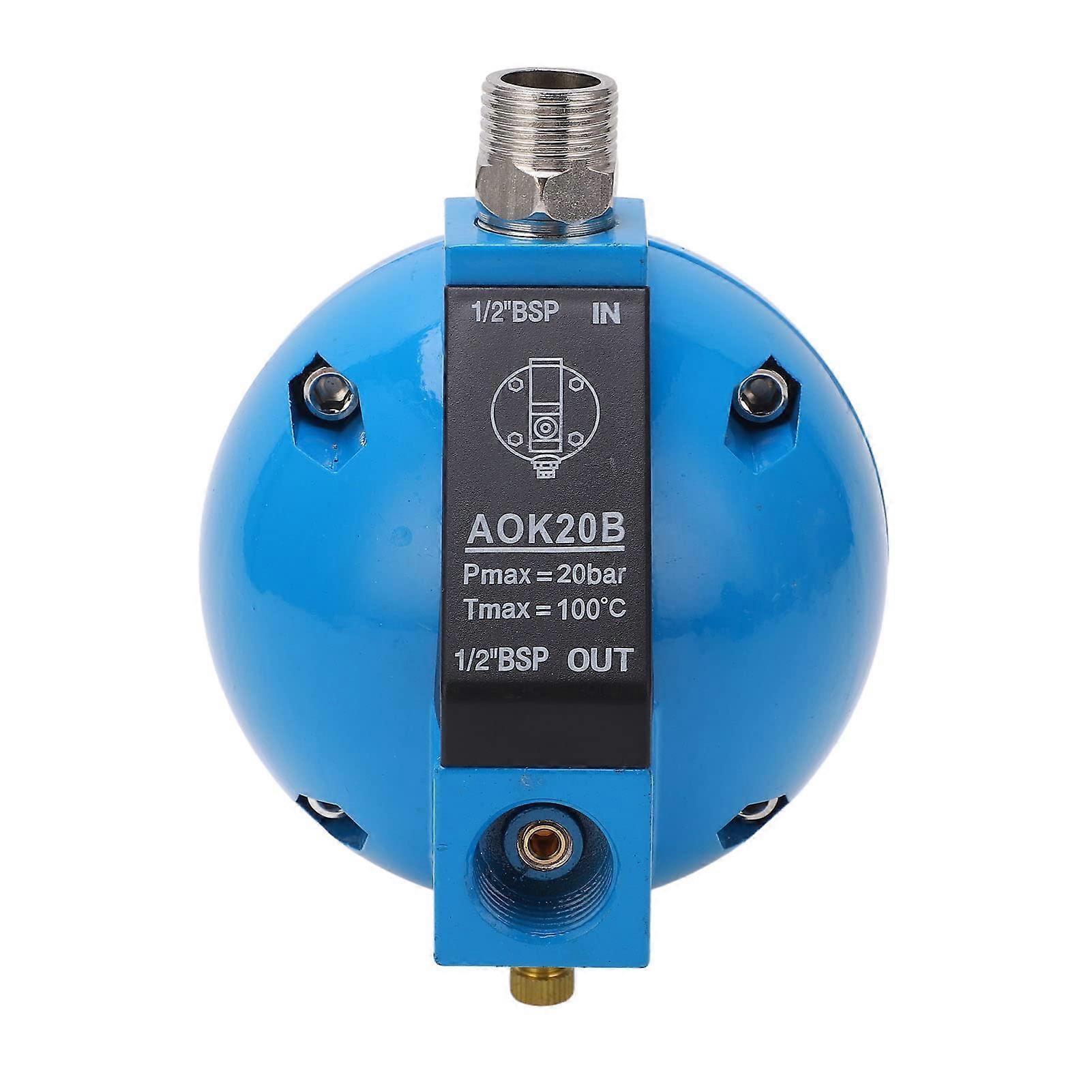 Air Compressor Bleed Valve DN15 20 Bar Automatic Floating Ball AOK20B Accessory Bleed Gun For AC Drain Line Water Heater