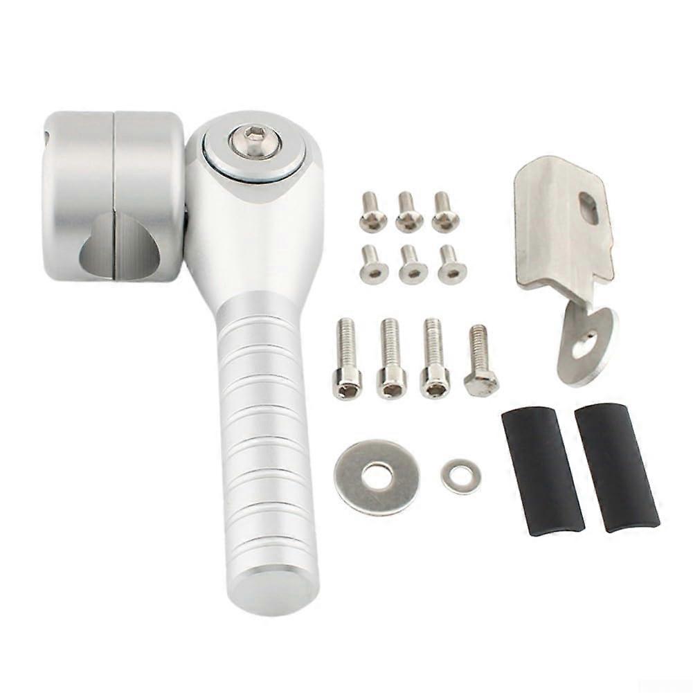 Easy handling, pull rod, designed for the needs of BMW R1200GS owners (Titanium)