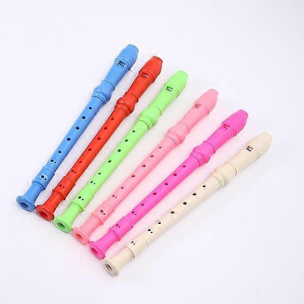 3-Piece Recorder Musical Instrument Treble Recorder Suitable for Beginners Colors Sent Randomly