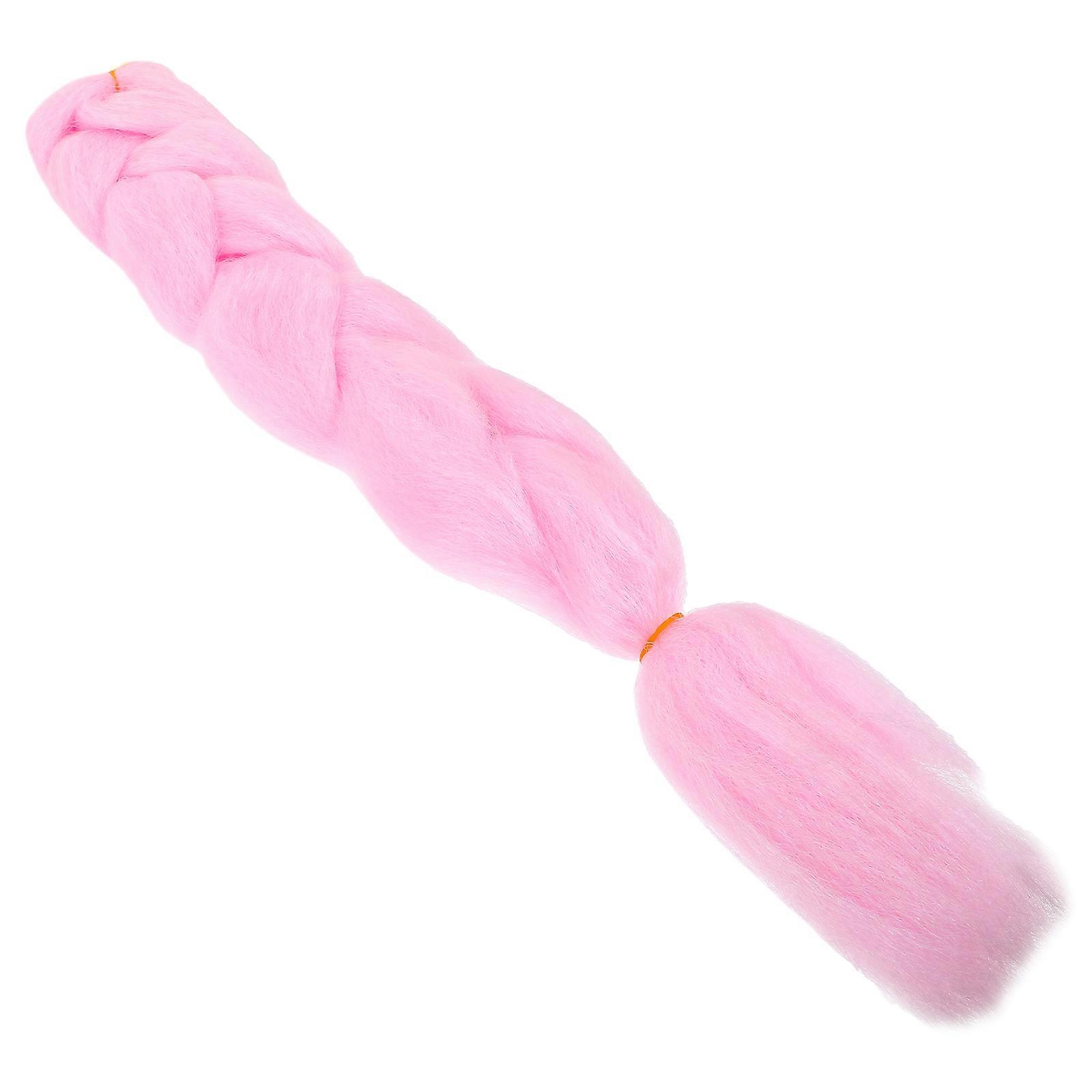 Colorful Glowing Braiding Hair Glow In The Dark Designed For Parties And Festivals 57.00X8.00X2.00Cm 1 Pcs