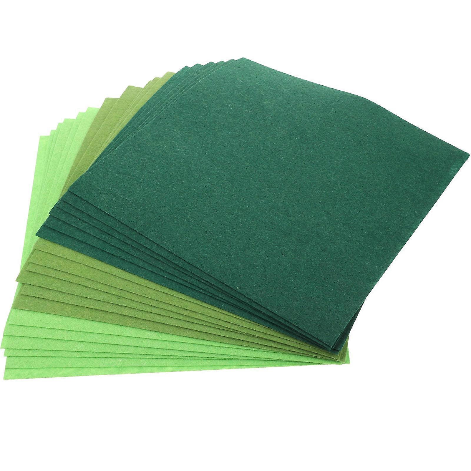 Non-Woven Felt Fabric Sheets 18Pcs Intended For Craft Materials Suitable For School Activities And DIY Projects With 11.8X11.8Inch Size