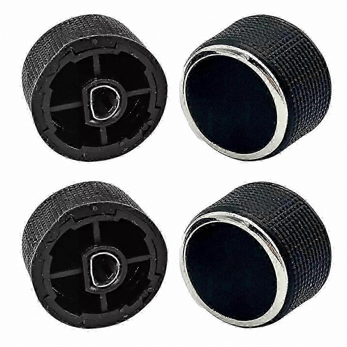 4 Pcs Rear Radio o Volume Control Knob Dial Tuner for 07-13 22912547 Radio Repair Kit