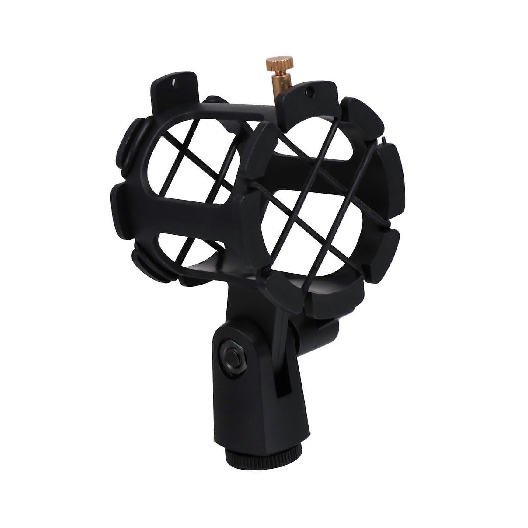 Universal Microphone Holder with AntiVibration Stable Mic Clip for Recording, Vlogging, and Background Noise Reduction, Improving Sound Quality