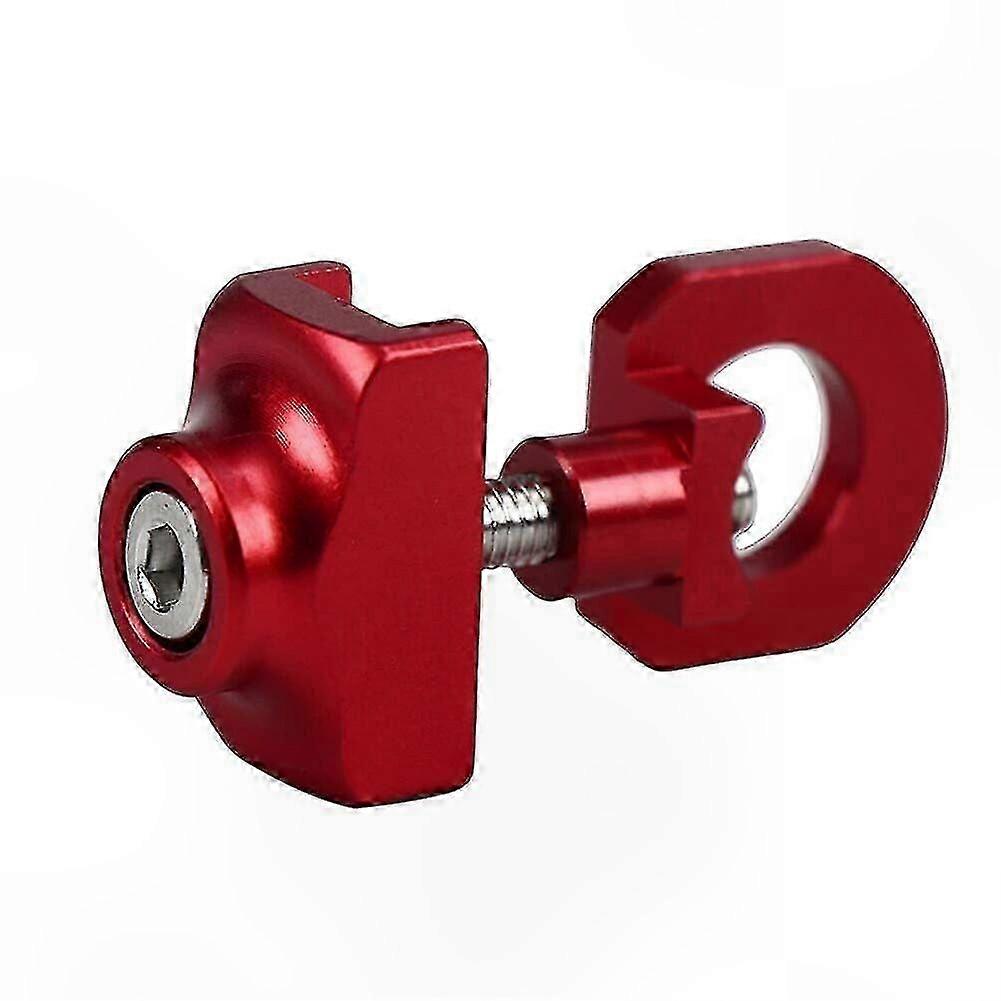 Durable High-Quality Bicycle Chain Adjuster, Red, 1pc
