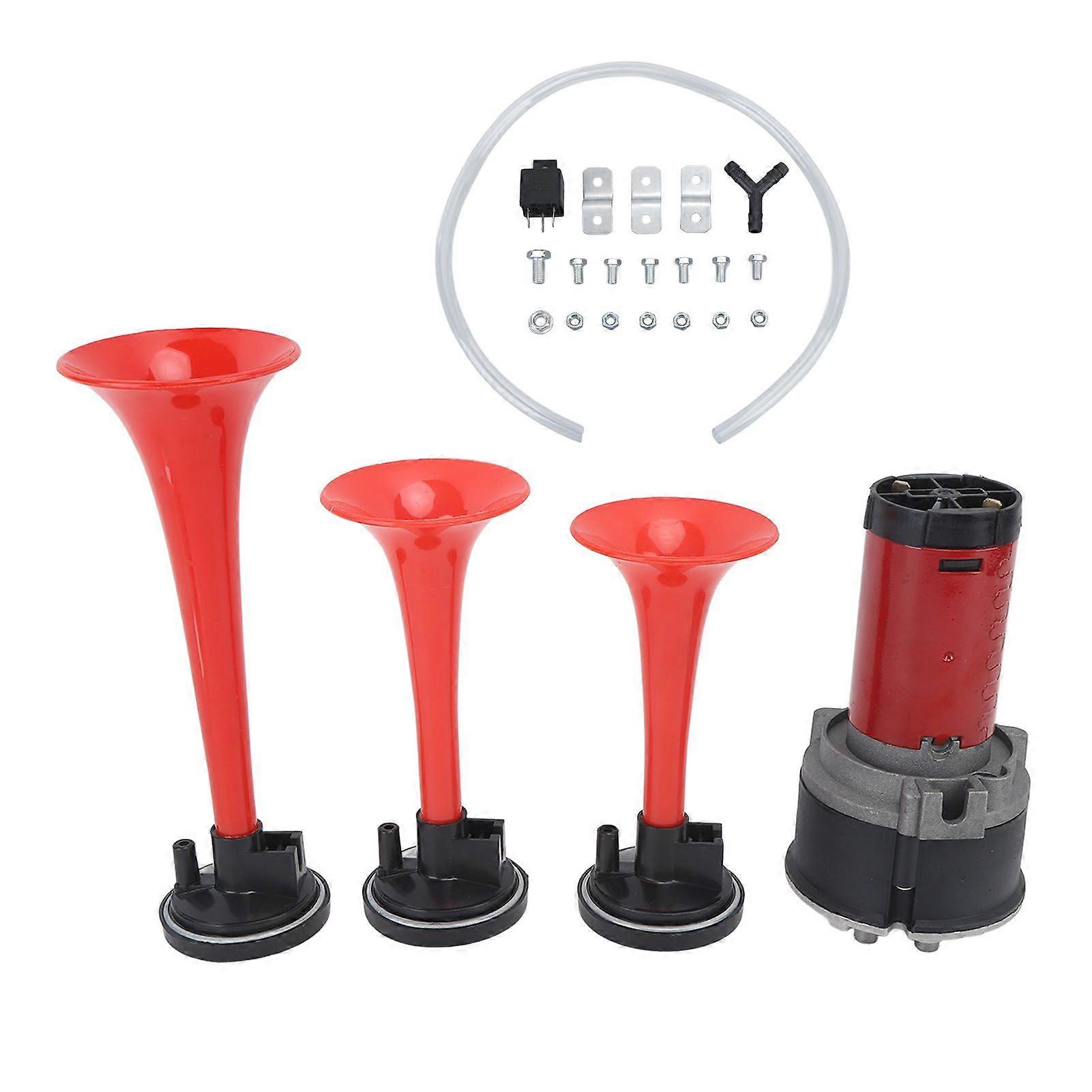 12V 125dB Lufthorn mit Kompressor für LKW Auto Boot