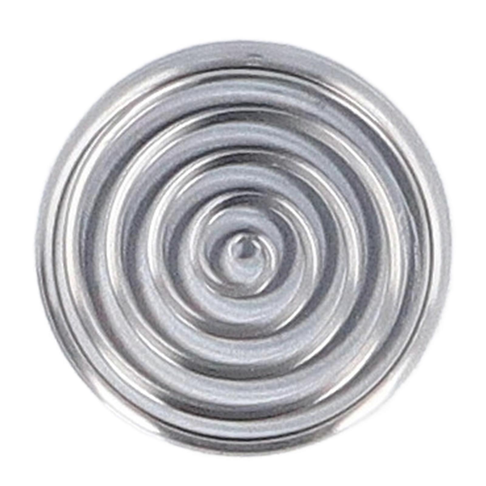 Desktop Fingertip Rotating Toy Metal Desk Finger Rotating Stress Relief Relaxation Decompression Toy for All Ages Stainless Steel