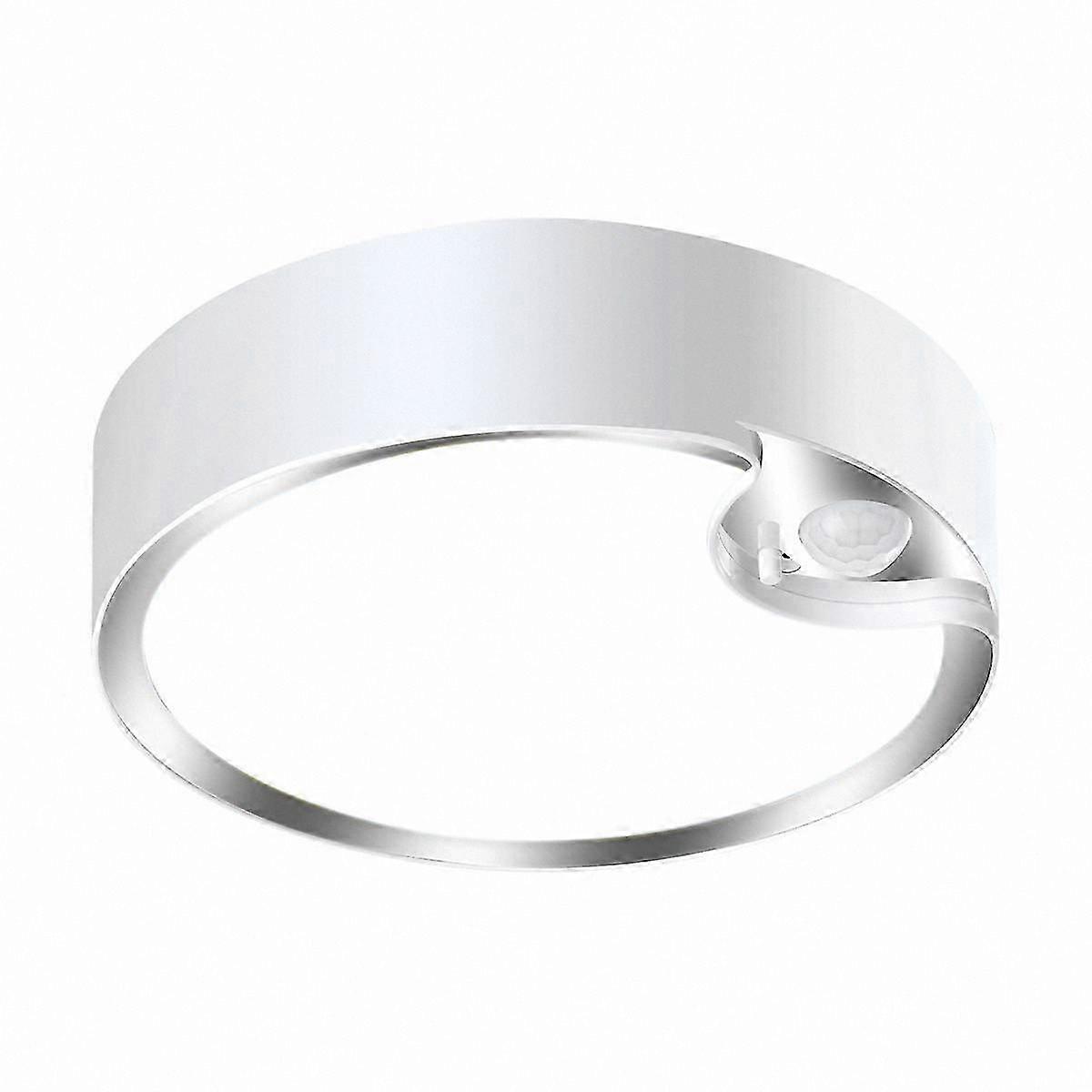 Battery-Powered LED Ceiling Light with Motion Sensor, IP64 Waterproof Rating, Round Design for Indoor and Outdoor Use (Batteries Not Included)