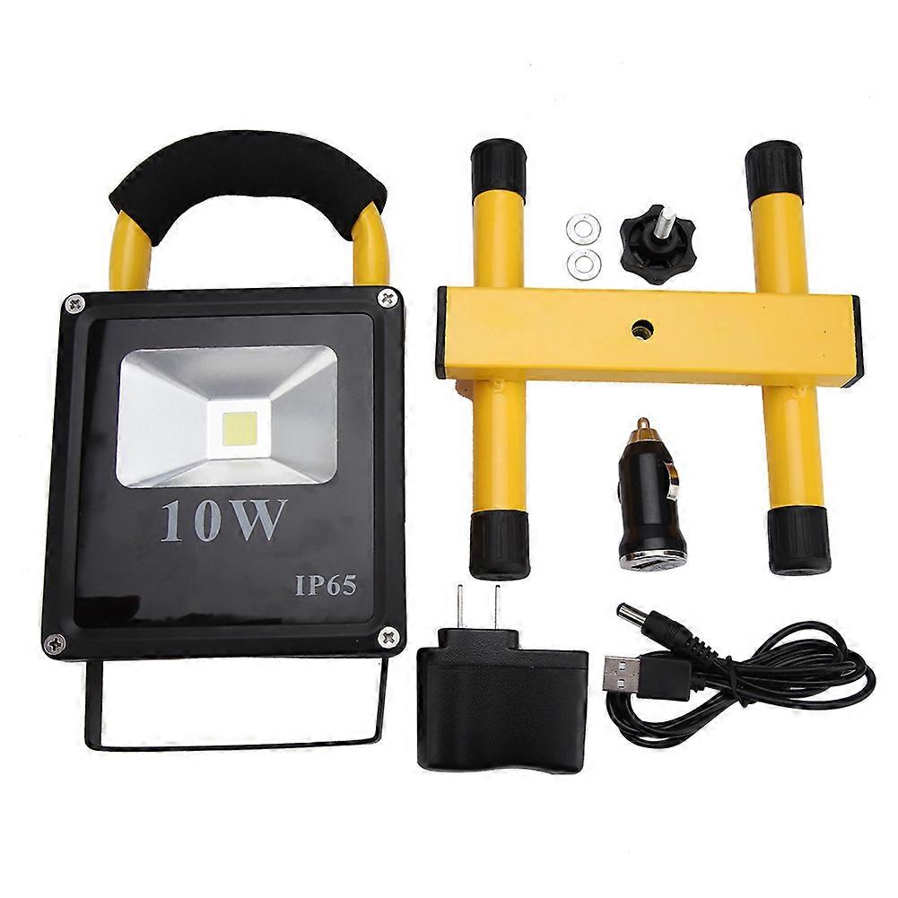 10W Portable Outdoor Multi Function LED Torch Camping Work Lamp (Yellow)