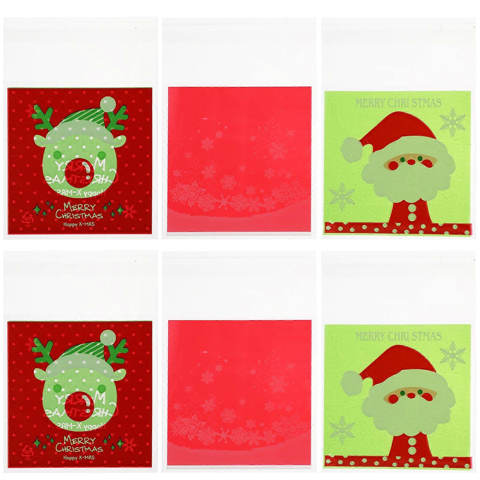 300Pack Premium Quality Plastic Biscuits Bag For Storage And Food Packaging Suitable For Parties And Celebrations Sized At 9.5x7cm