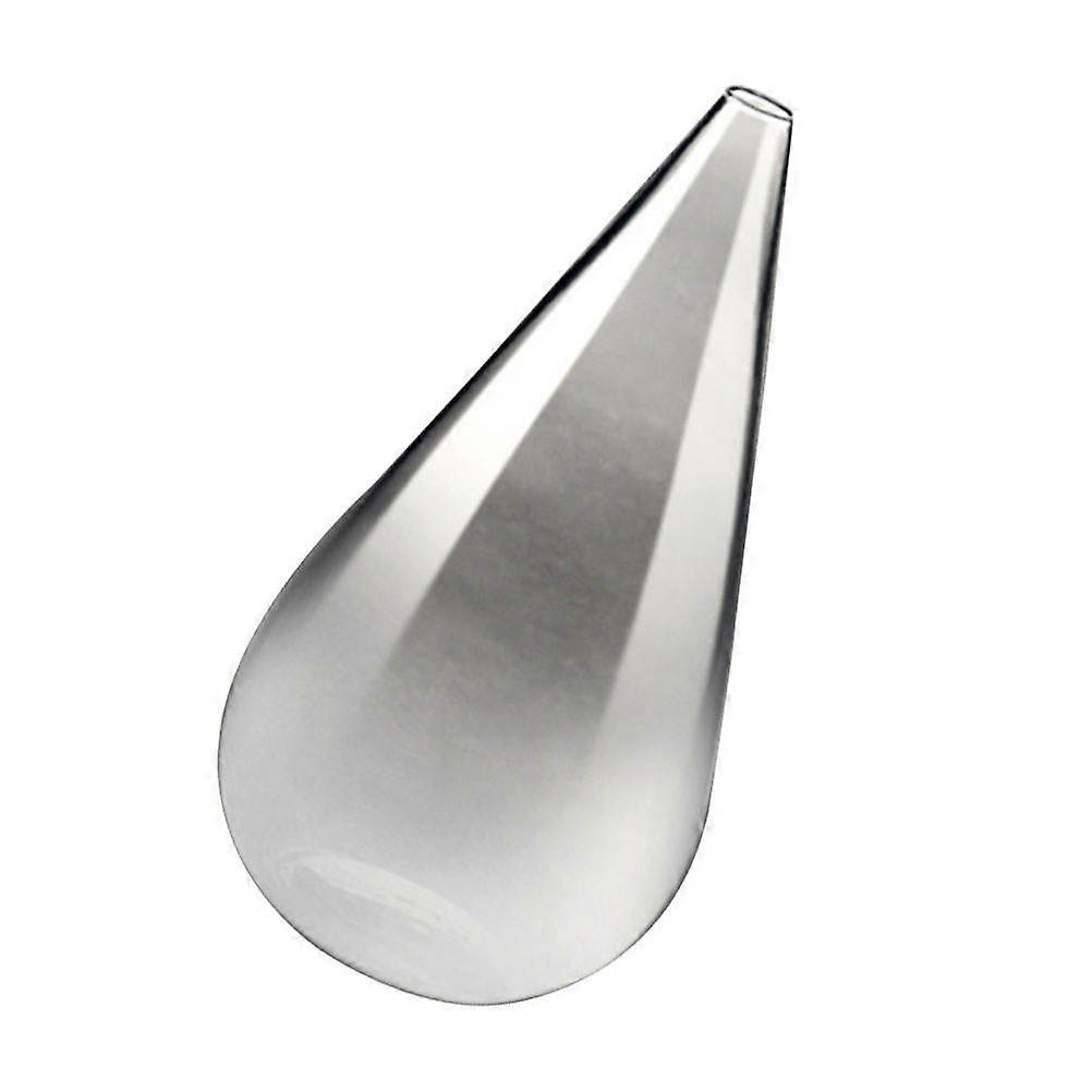 Nordic Style Glass Vase for Flower Arrangement and Decoration Grey Color Safe and 7 Inch