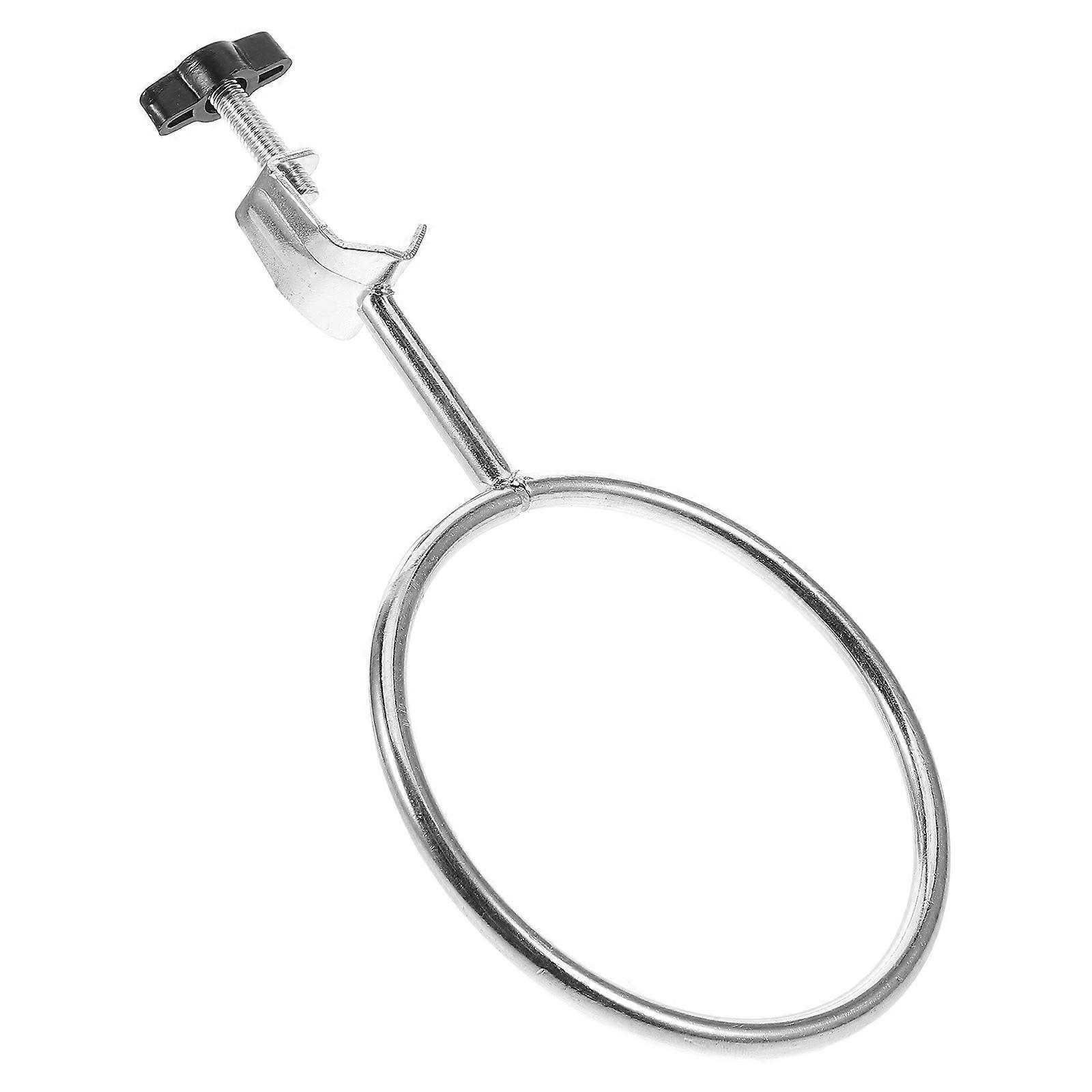 Laboratory Iron Support Stand with Clamps – Stable Experimental Fixture for Test Tubes and Beakers in Chemical Labs and Research Institutions
