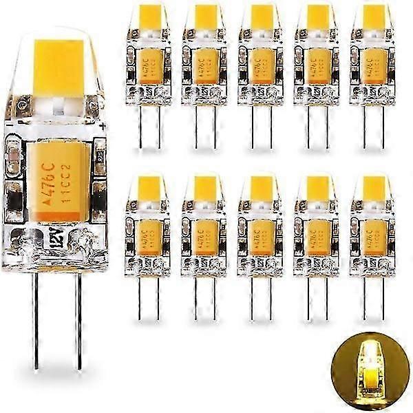 IC 10-pack G4 LED lamps, G4 COB energy saving, wall
