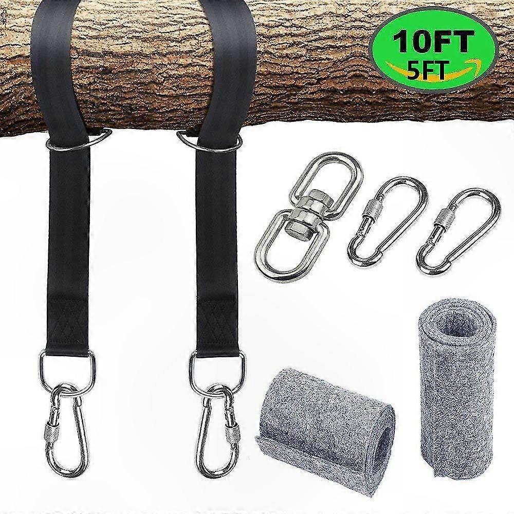 Hammock Swing Stand with D-Ring Hooks, Storage Bag, Protective Padding