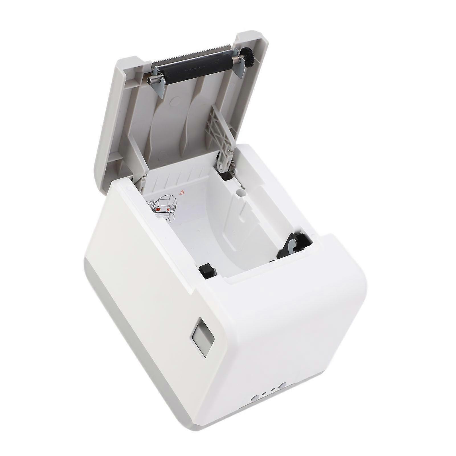 Thermal Printer USB BT Connection Line Thermal Printing Machine for Label Barcode Receipt 100mm/s TP401 EU Plug 