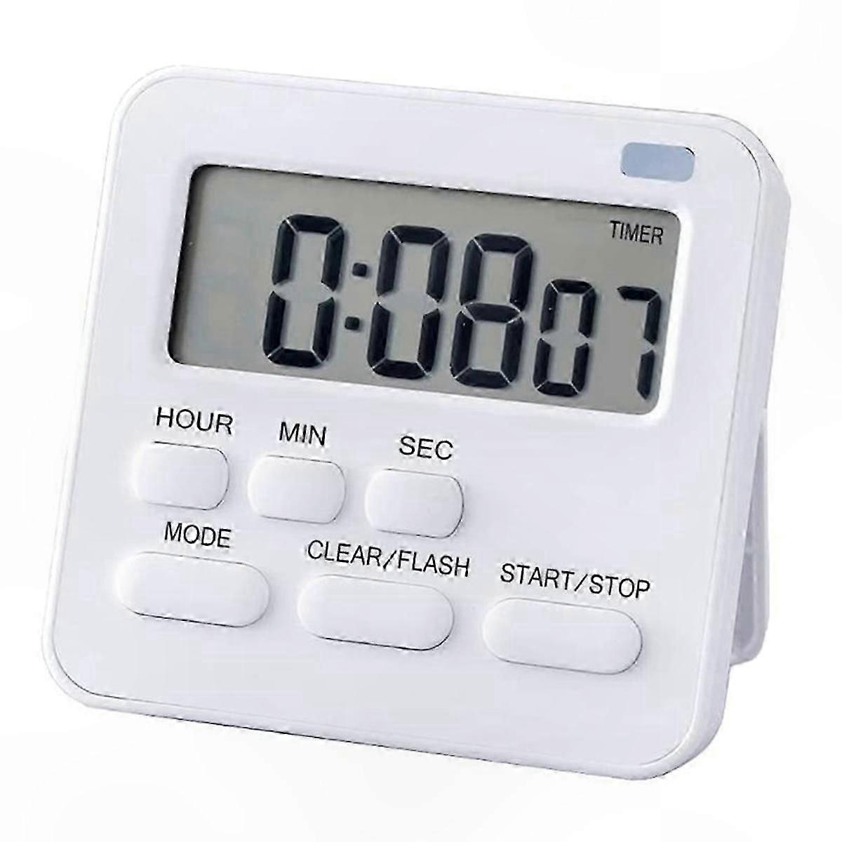 Digital Kitchen Timer with LCD Display, Loud Alarm for Cooking, Baking, Study, and Exercise