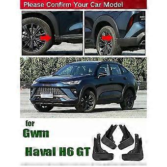 Geldt voor Spatlappen VOOR Great Wall Haval H6 GT 2021~ 2023 Spatlappen Spatscherm Spatborden Voor Achter Spatbord Auto Styline Auto Accessoires