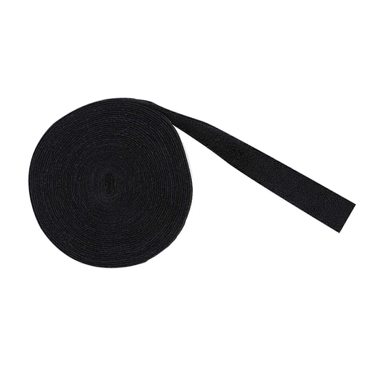 10M Polyester Racket Grip Tape Sweat Absorption Soft Black