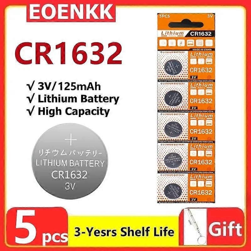 2-50PCS CR1632 Button Battery Lithium Coin Cell Batteries 3V LM1632 BR1632 ECR1632 CR 1632 Electronic