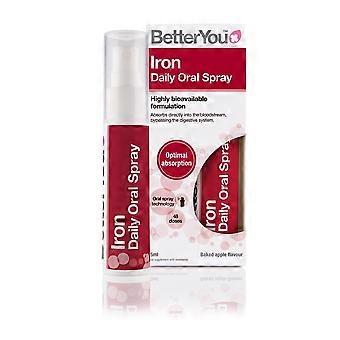 BetterYou Iron Daily Oral Spray 25ml - 4 Pack