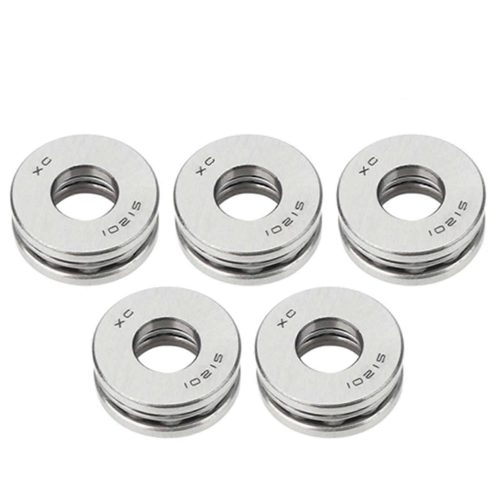 5pcs 51201 Axial Ball Thrust Bearing Low Noise Plane Thrust Pressure Single Column