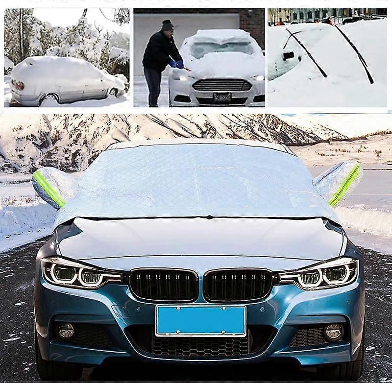 Winter Car Windscreen Cover For Fiat Croma Cronos Egea Freemont Ottimo Panda 230x145cm Three-Layer Snow Frost Sun